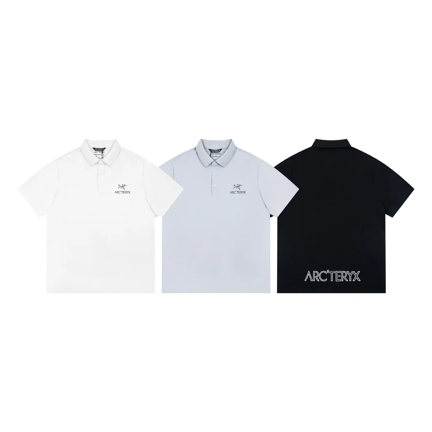 ARC'TERYX polo Same Style Breathable Same Style ：Black White Light Gray Sizes：S-XXL